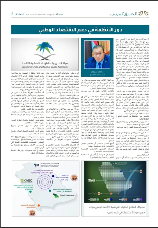 دور الأنظمة في دعم الاقتصاد الوطني